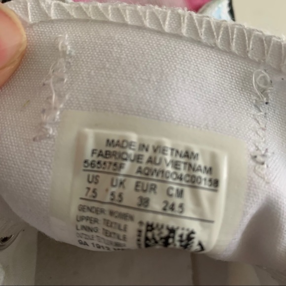 Converse all star pastel tie dye sneakers - Picture 8 of 9